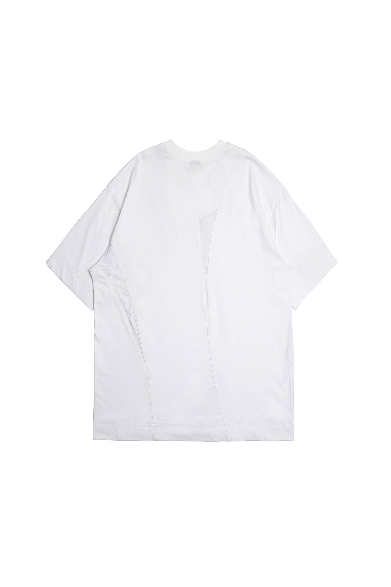 Asymmetrical Mesh Deconstructed T-Shirt
