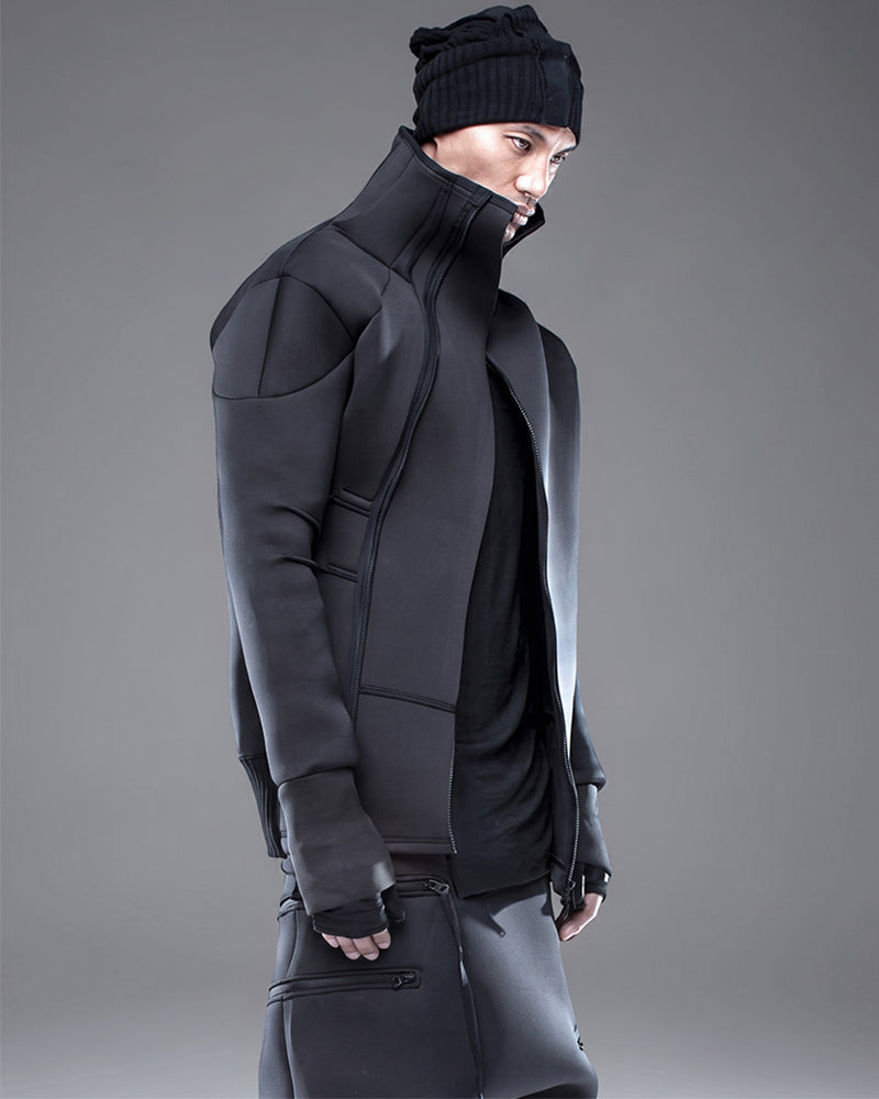 Wasteland Futuristic Asymmetric Jacket