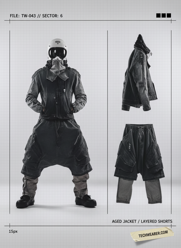 TW-043｜Post-Apocalyptic Wear Set Top / Bottom