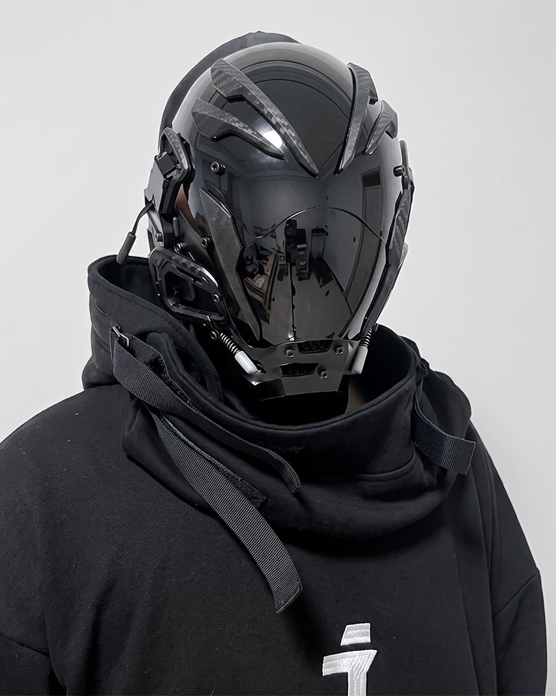 Party Music Festival Cyberpunk Helmet Mask