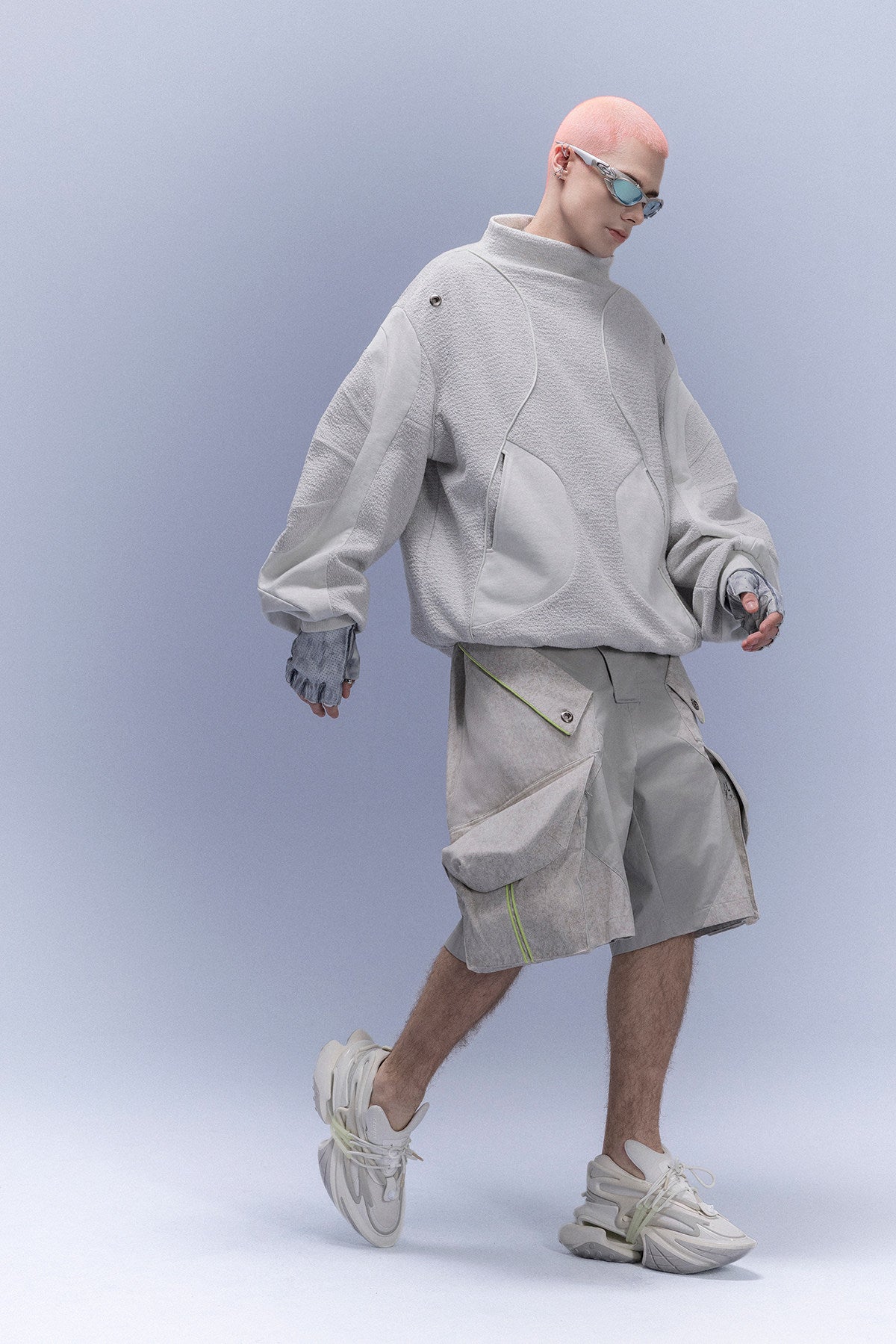 CBP-014-X｜Cyberpunk Techwear Set Top / Bottom