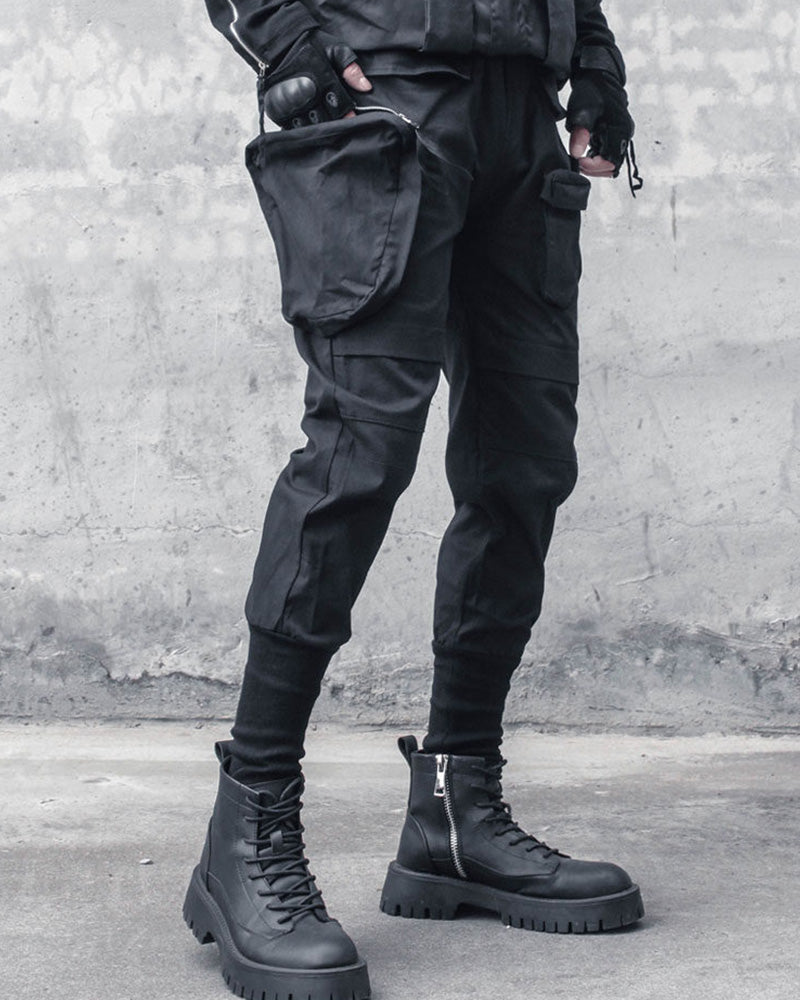 Functional Bullet Pockets Techwear Cargo Pants