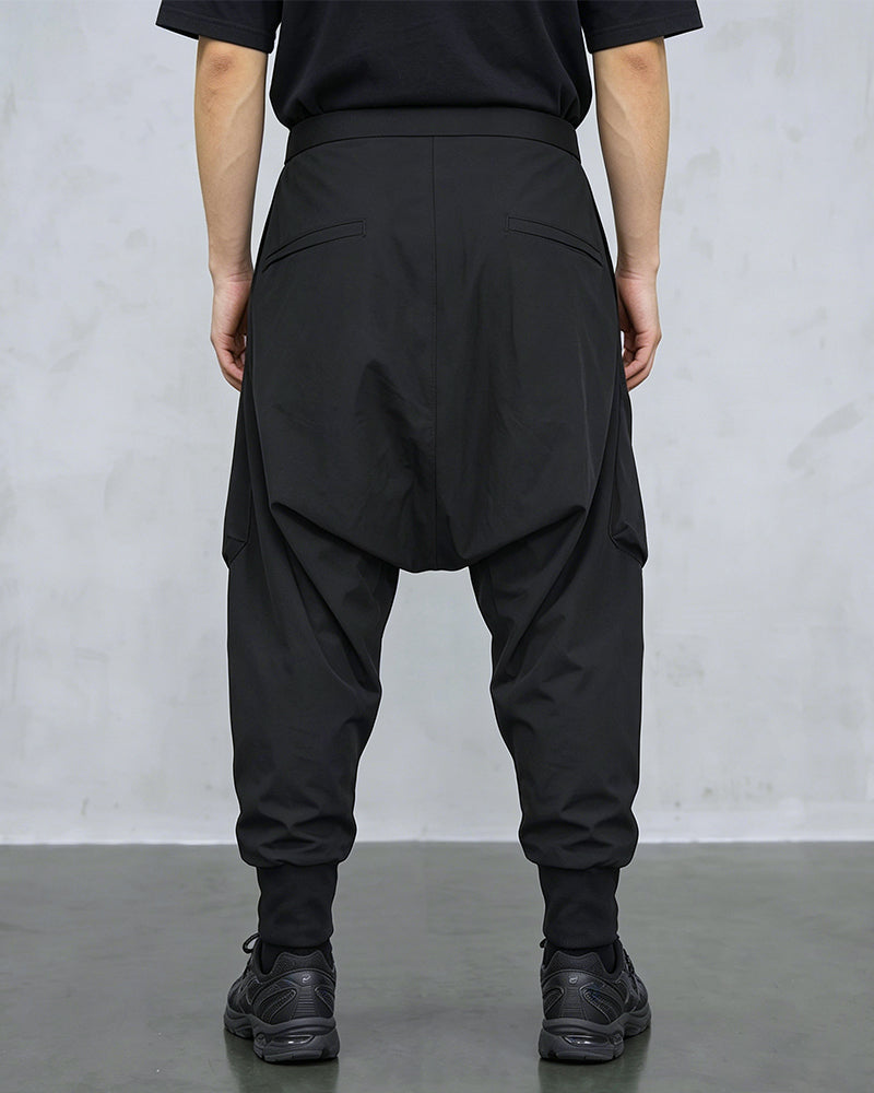 Water-Repellent Techwear Samurai Pants