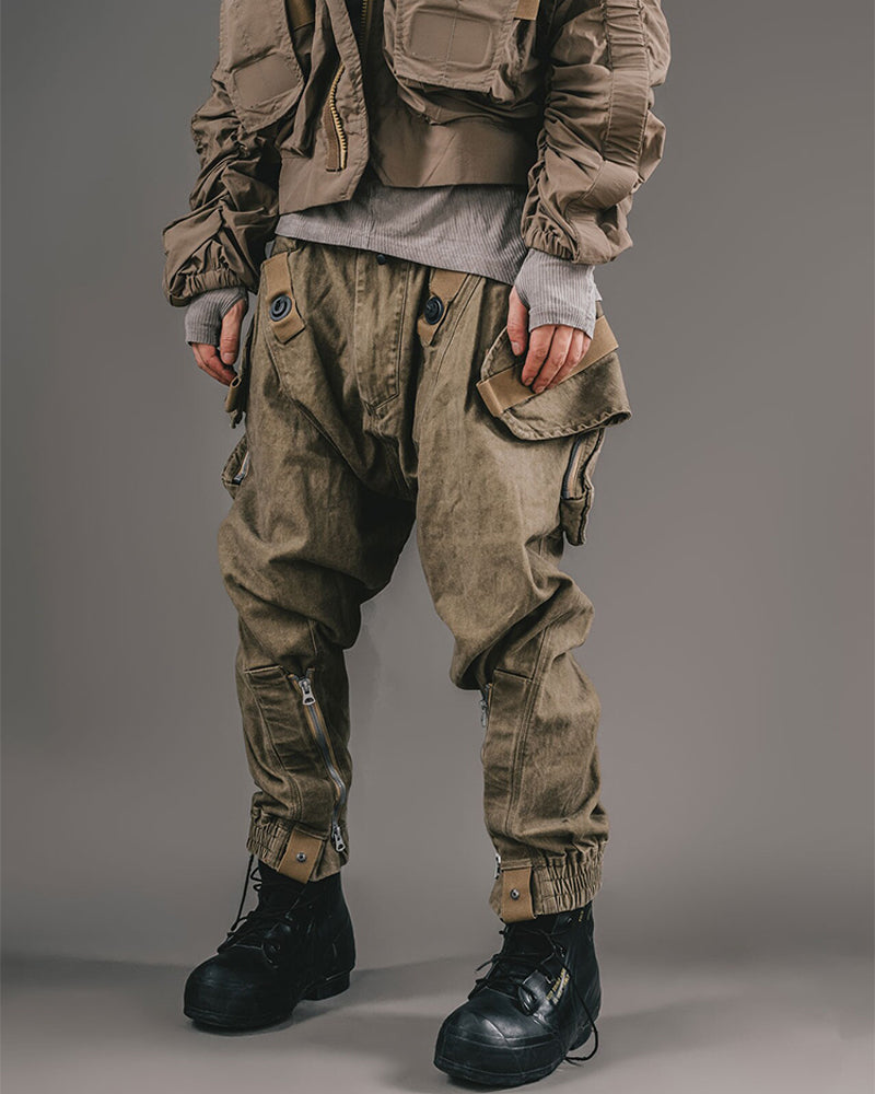 Wasteland Tech Tapered Vintage Cargo Pants
