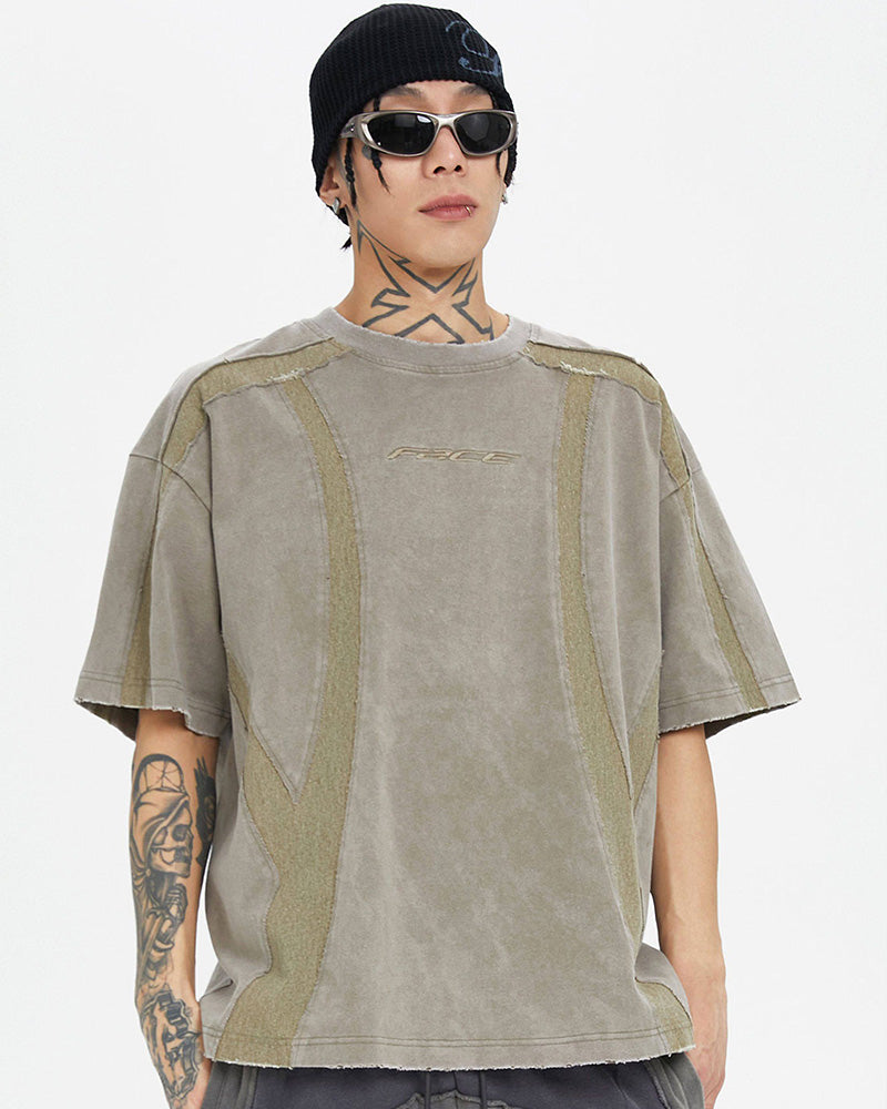 Washed Wasteland Deconstructed Panel T-Shirt