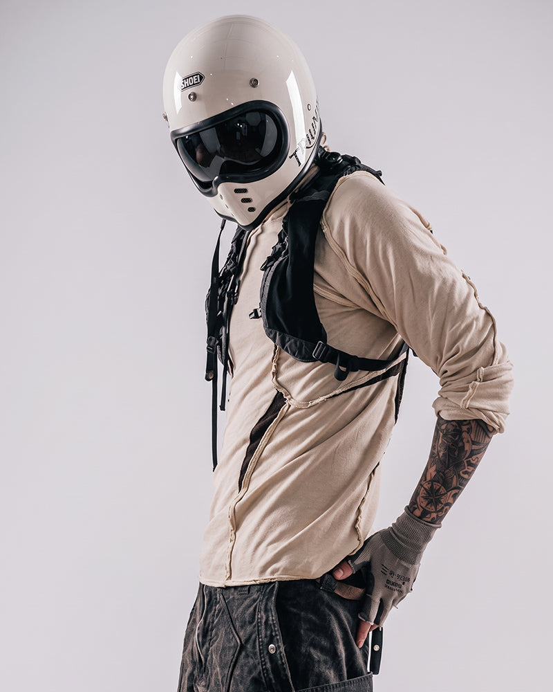 Post-Apocalyptic Techwear Long-Sleeve Tee