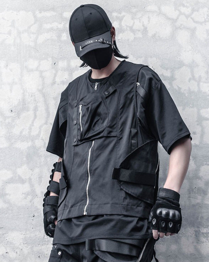 Techwear Multi-Pocket Tactical Utility Vest
