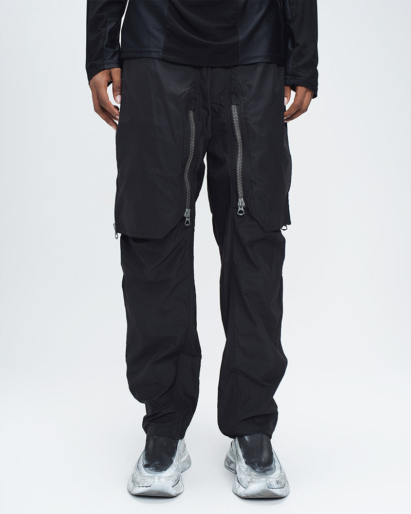 Techwear Multi-Zip Utility Cargo Pants