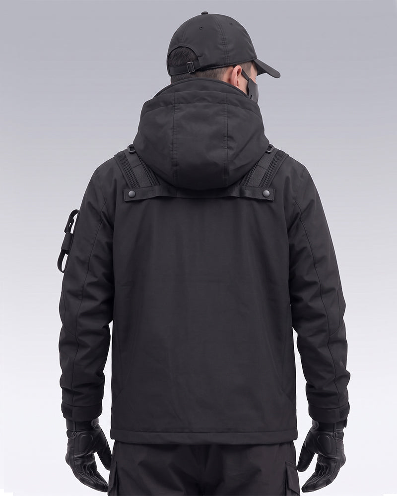 Functional Multi-Pocket Hooded Tactical Jacket