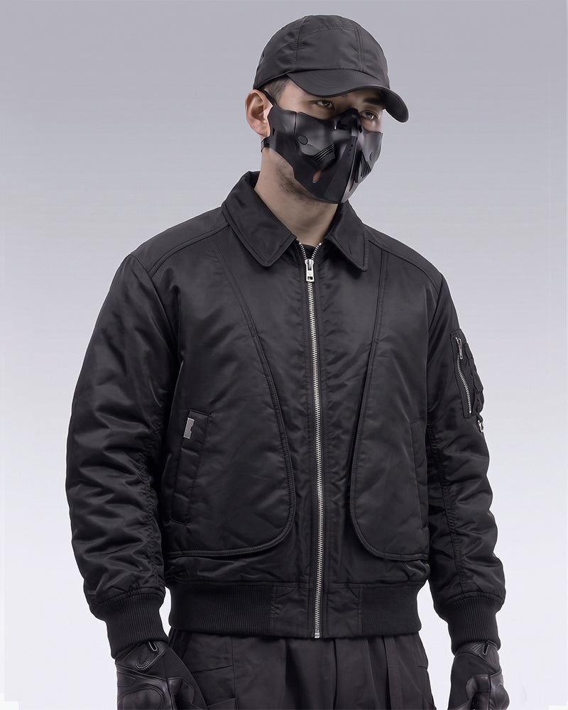 Functional Techwear Bomber Jacket