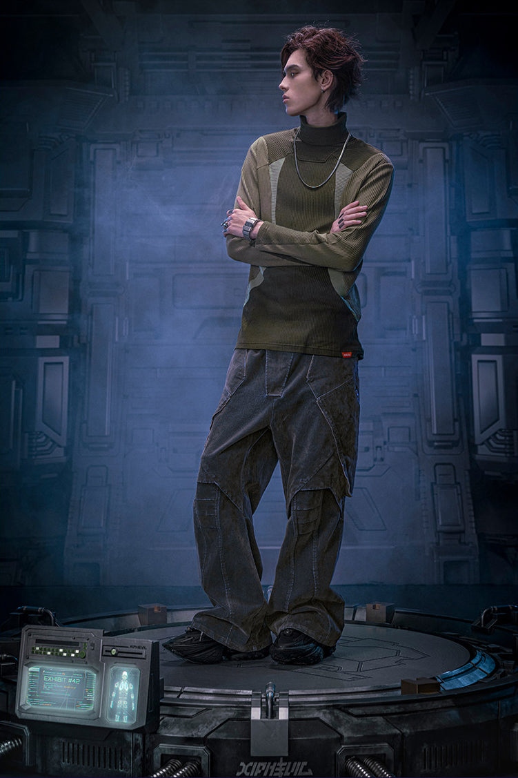 CBP-027-X｜Cyberpunk Techwear Set Top / Bottom