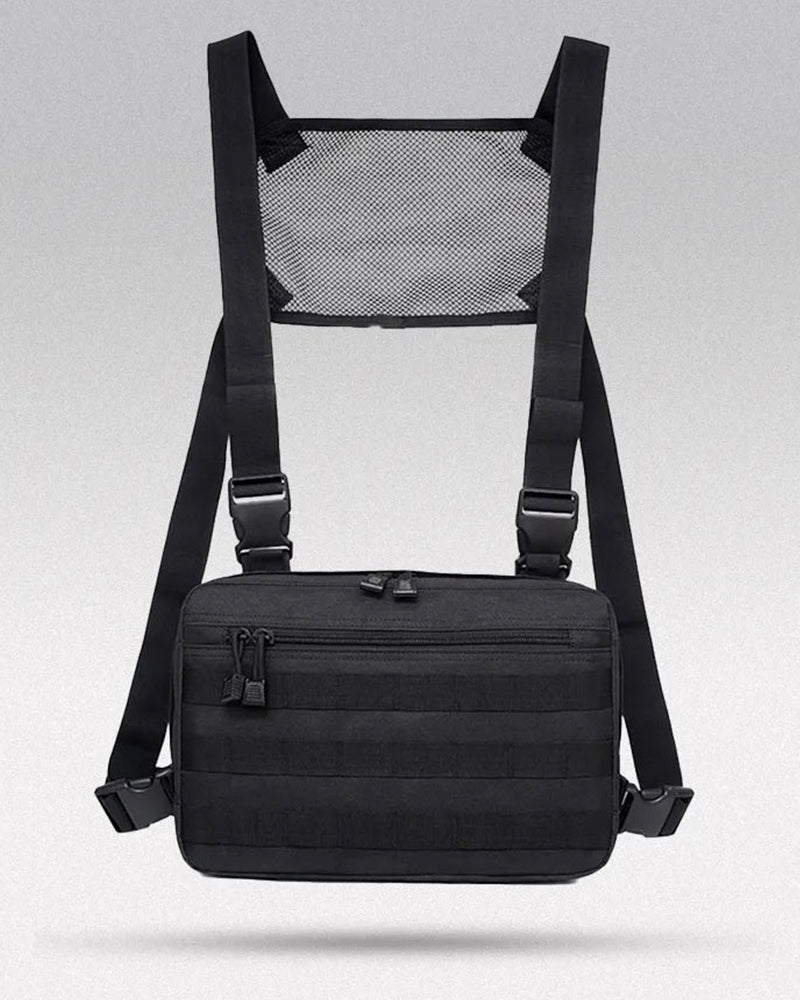 Cyberpunk Tactical Chest Bag Modular Utility Bag