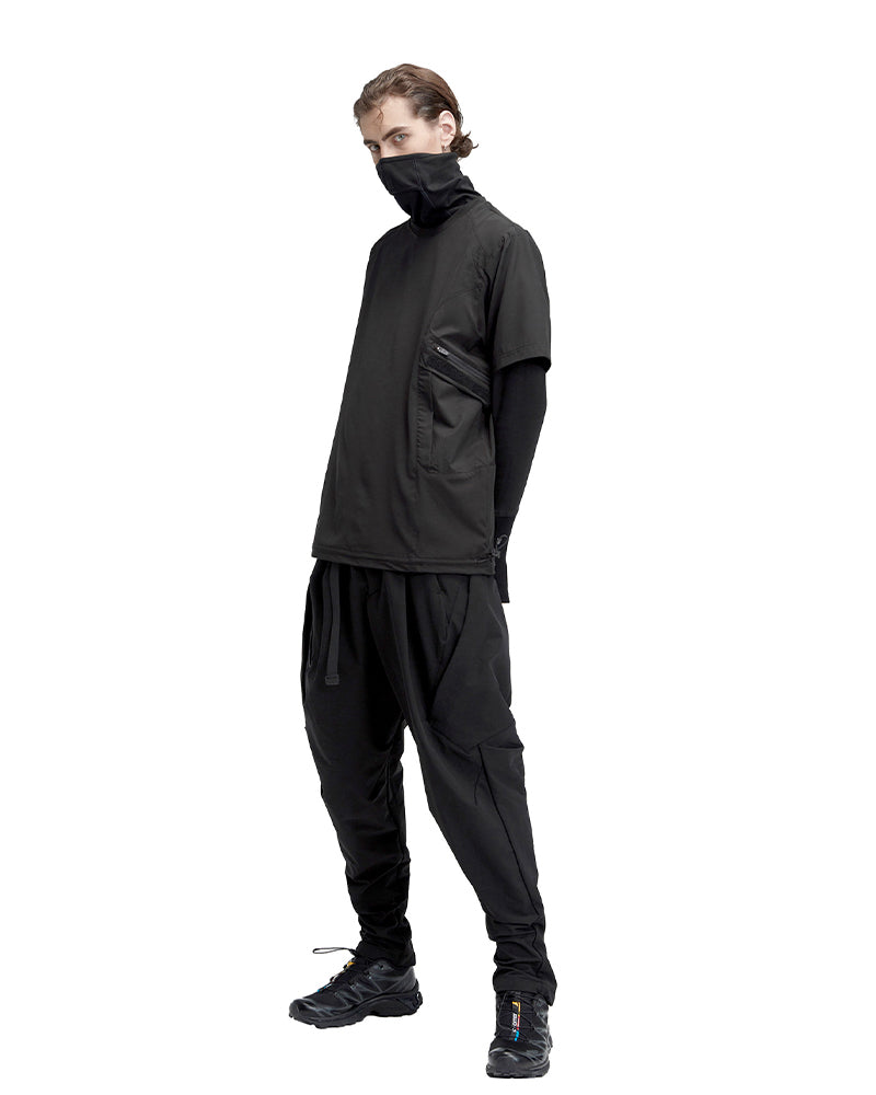 Tapered Moisture-Wicking Techwear Pants
