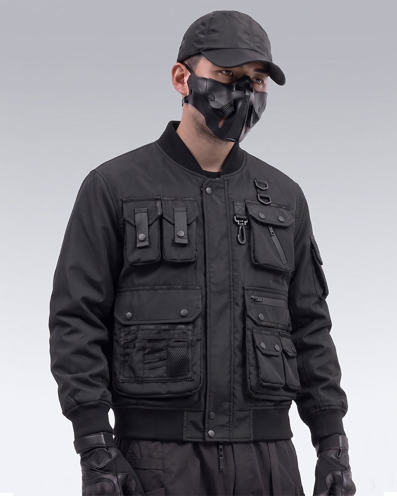 Functional Multi-Pocket Tactical Bomber Jacket