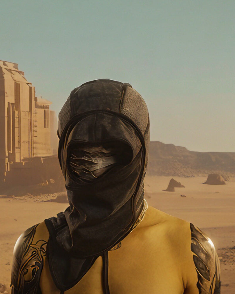 Post-Apocalyptic Wasteland Survival Full-Face Hood