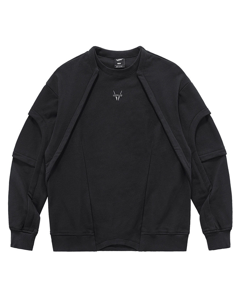Cyberpunk Tech Pullover Sweatshirt