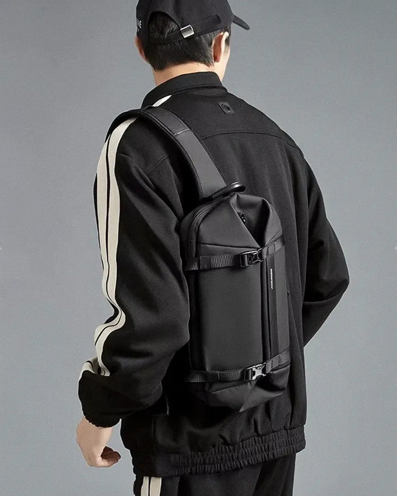Cyberpunk Techwear Crossbody Men's Bag