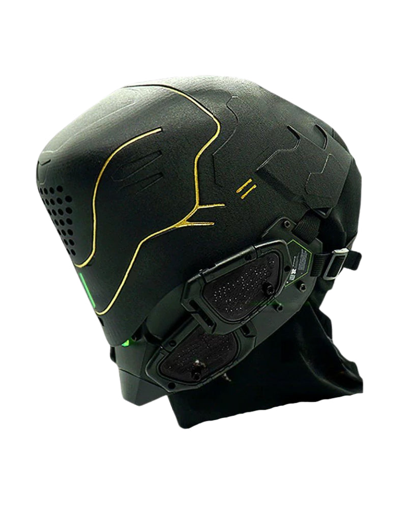 Futuristic Cyberpunk Helmet