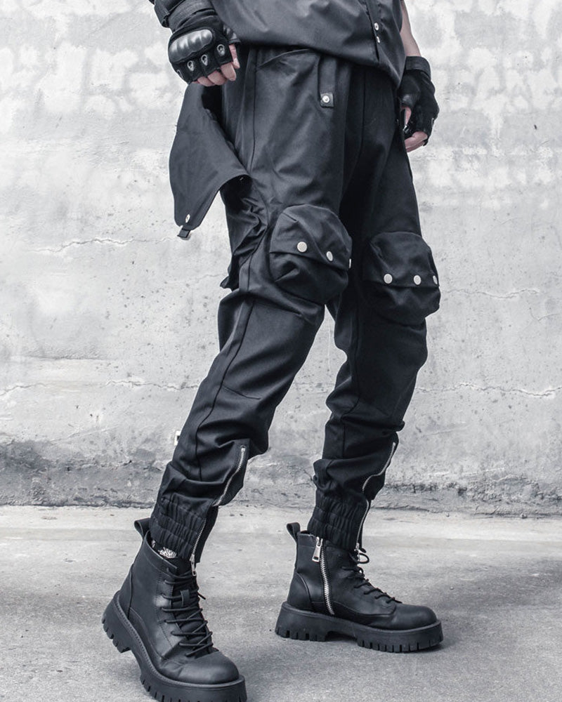 Tactical Pockets Techwear Cargo Pants