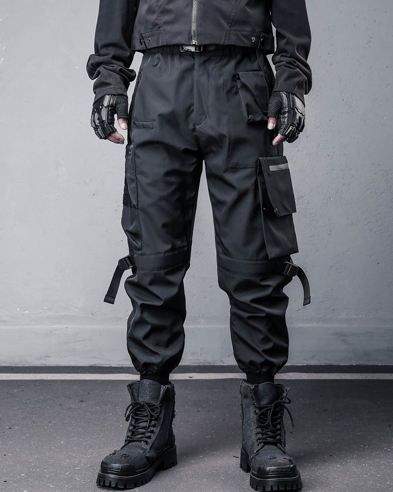 Tactical Multi-Pocket Techwear Cargo Pants