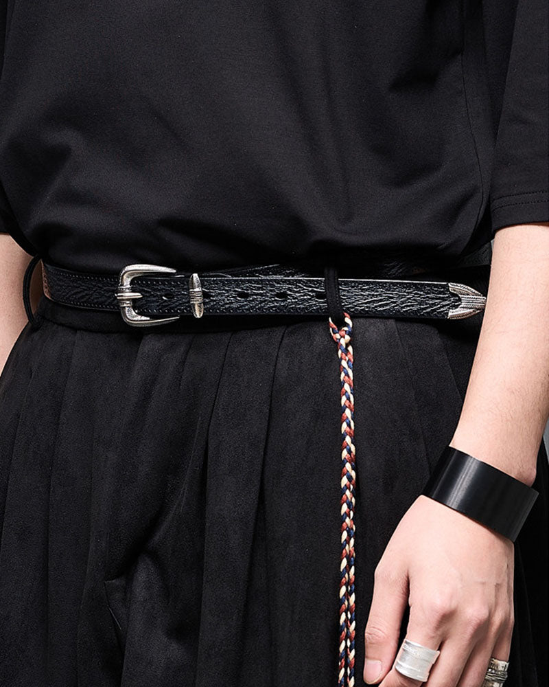 Modern Japanese Vintage Leather Belt