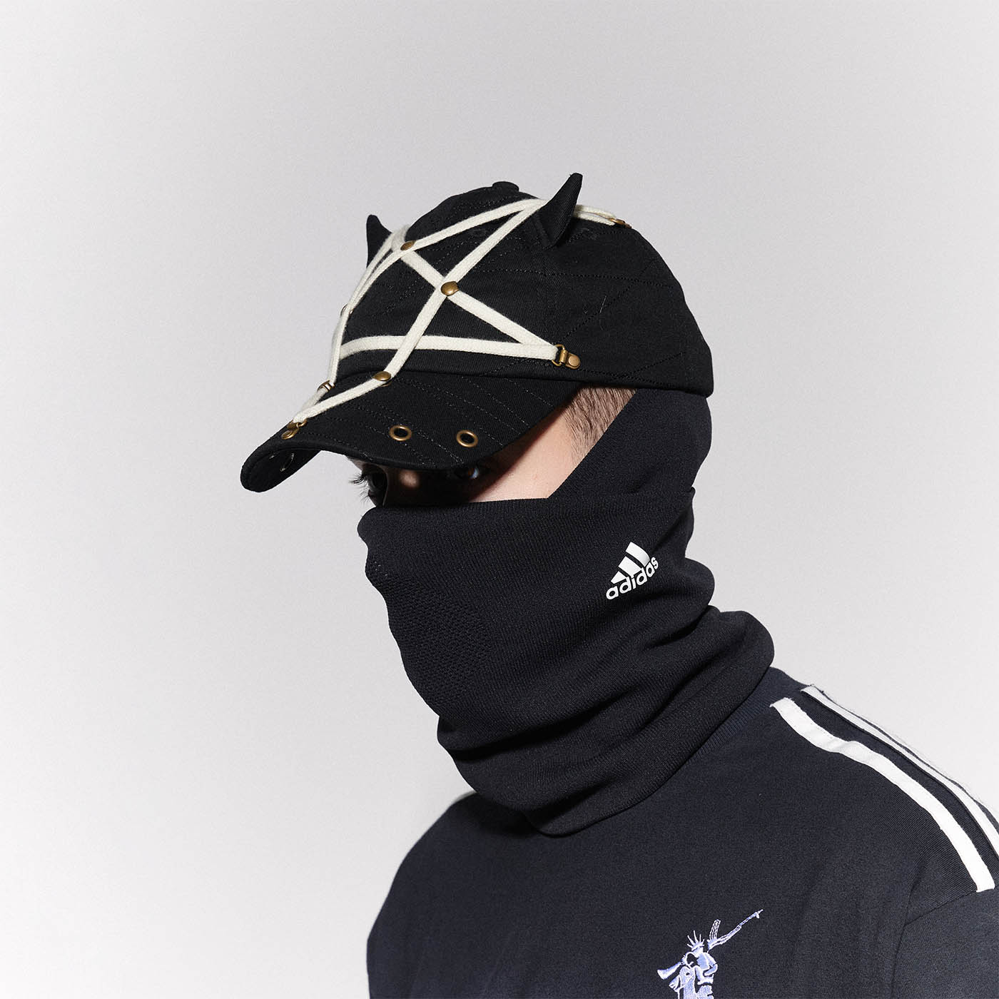 Pentagram Rivet Devil Hat