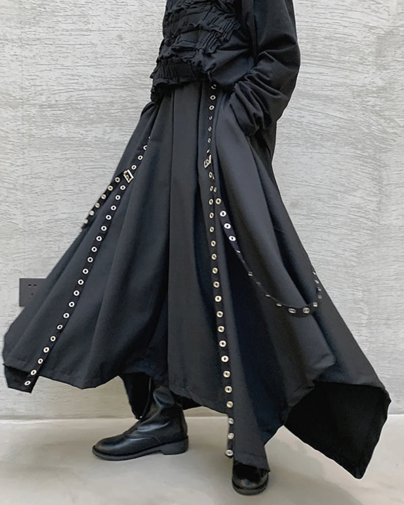 Techwear Japanese Hakama Pants