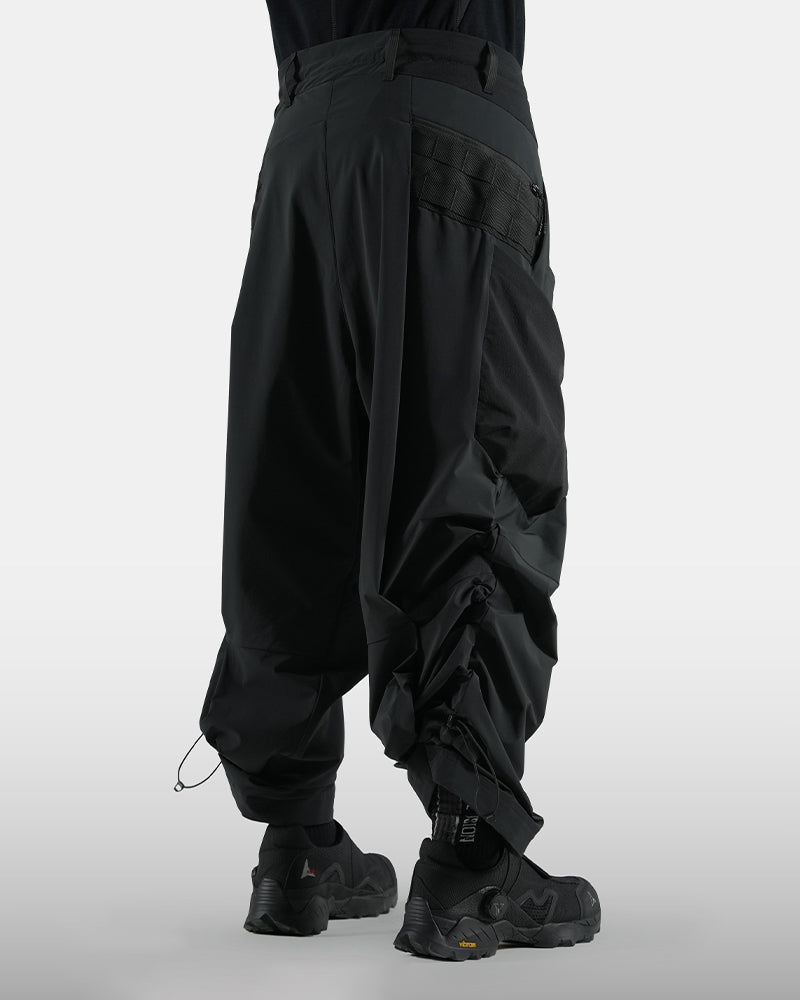 Multi-Pleat Kendo-Inspired Techwear Pants