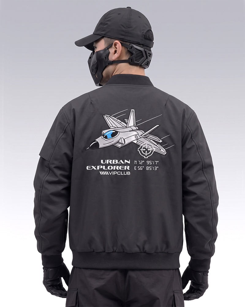 Functional Techwear Multi-pocket Jacket