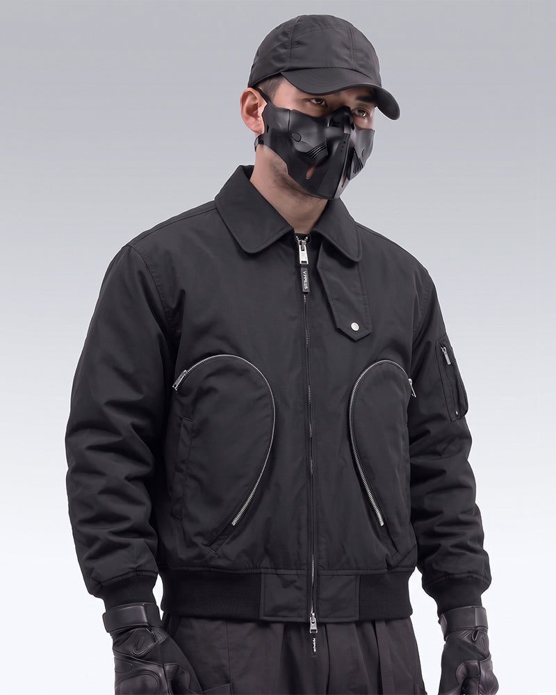 Tactical Two-Way Zip Cargo Jacket