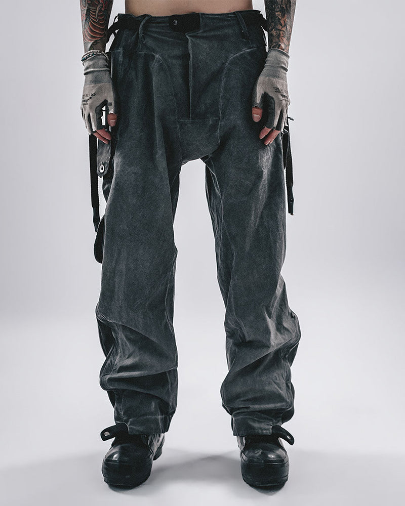 Wasteland Tech 3D-Cut Multi-Zip Panel Cargo Pants
