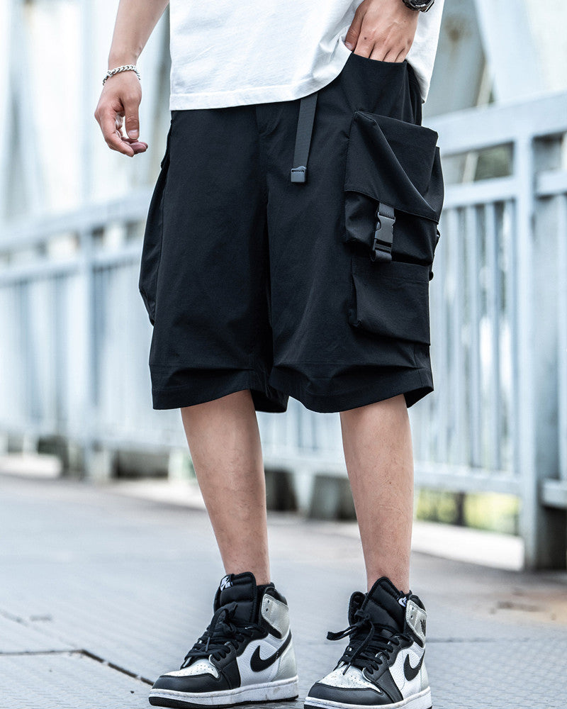 Techwear Cargo Shorts