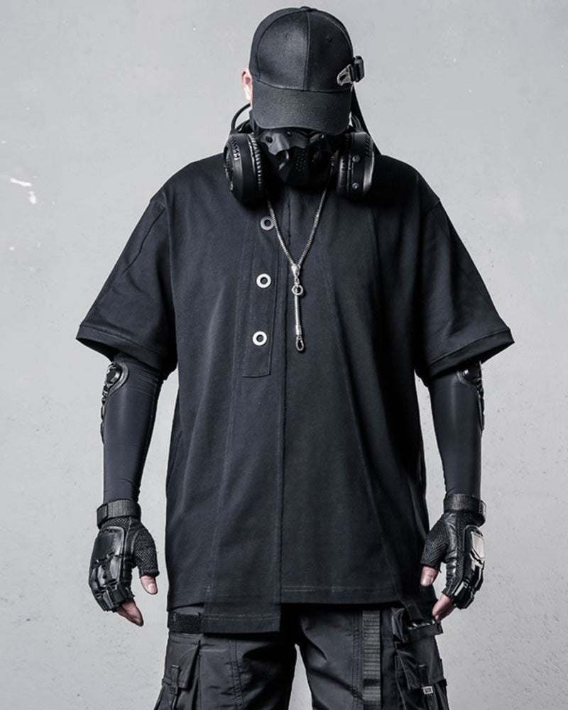 Techwear Functional Irregular T-Shirt