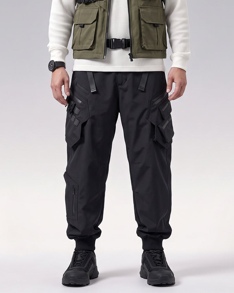Multi-Pocket Techwear Cargo Pants