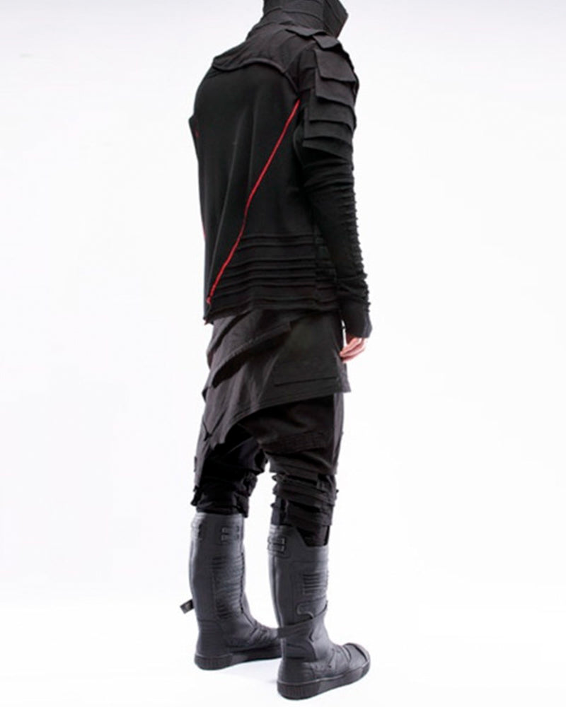 Dune Wasteland Drop-Crotch Cinched Casual Pants