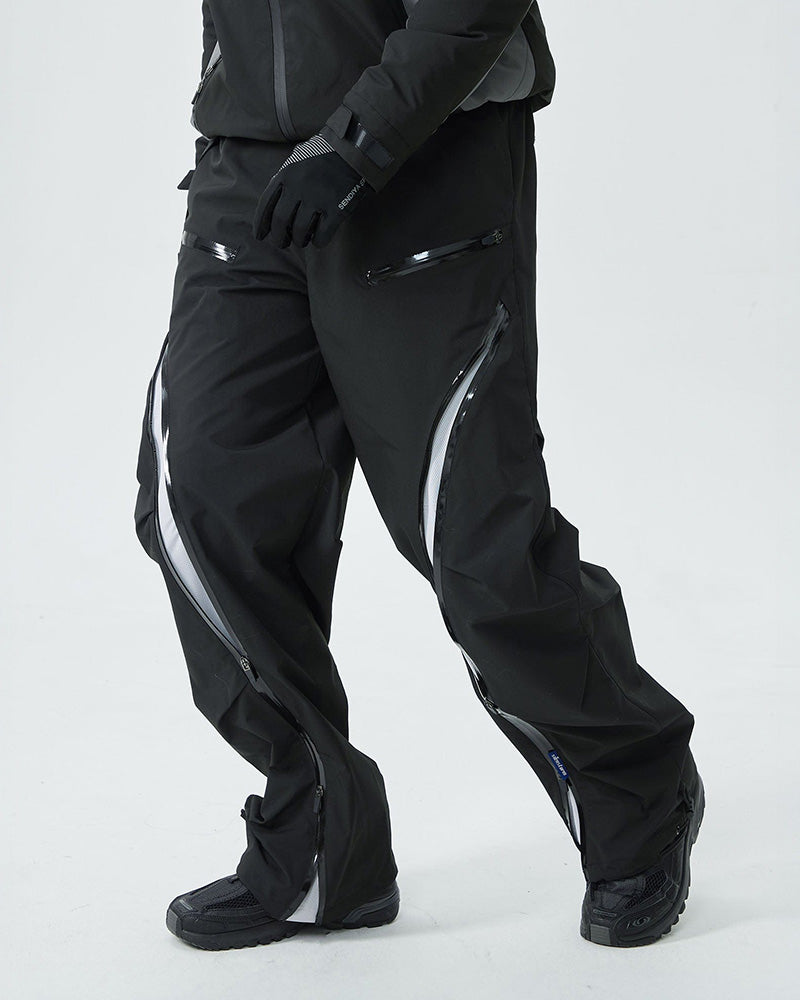Arc-Zip Crinkled Water-Repellent Utility Pants