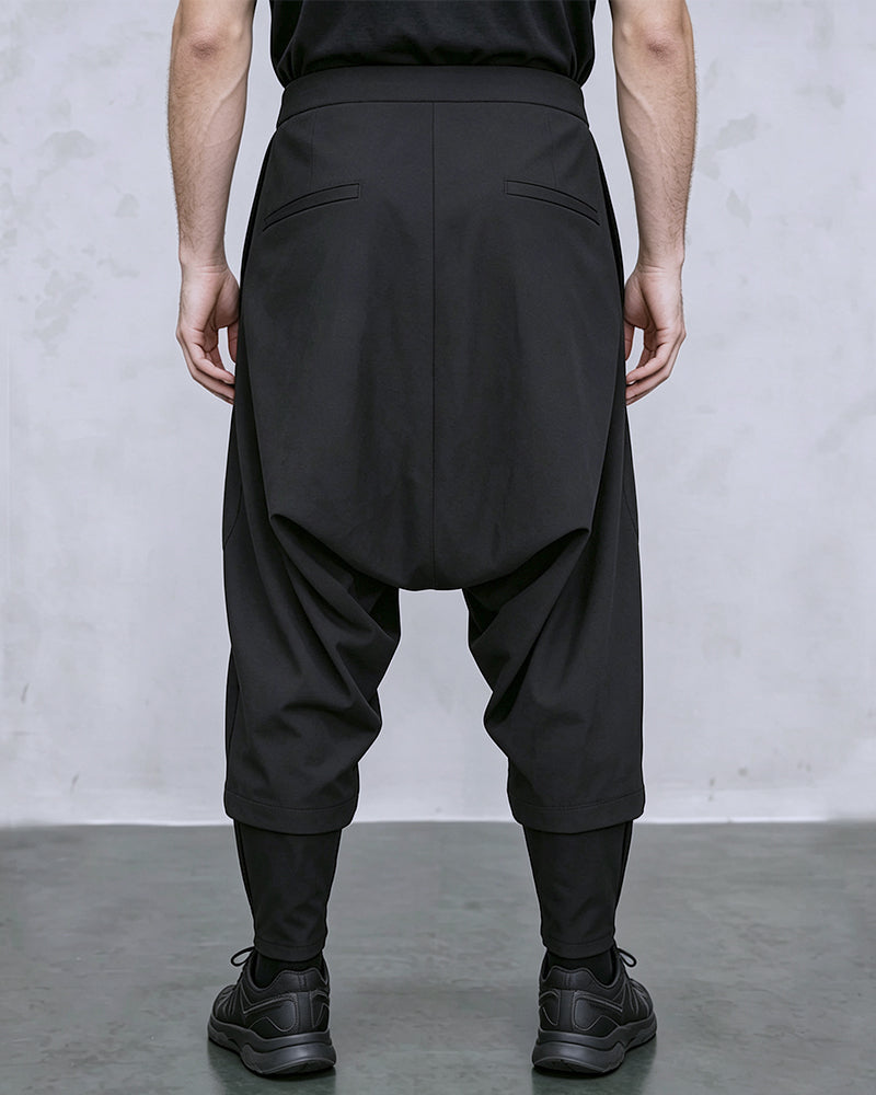 Water-Repellent Techwear Samurai Pants