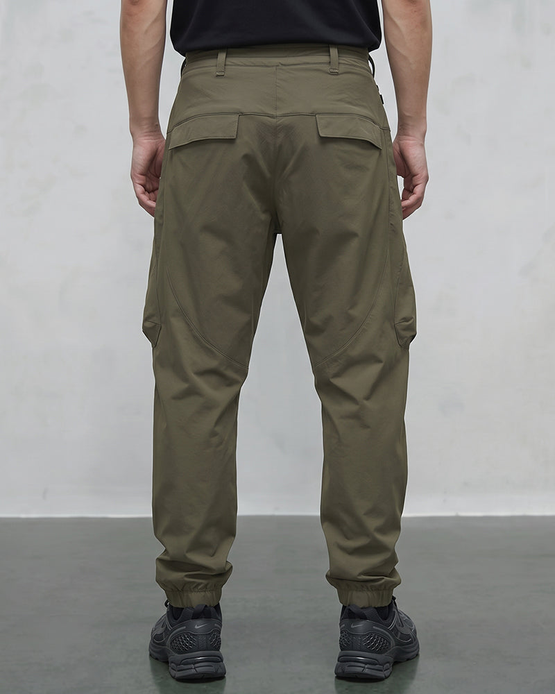 Water-Repellent Outdoor Techwear Pants