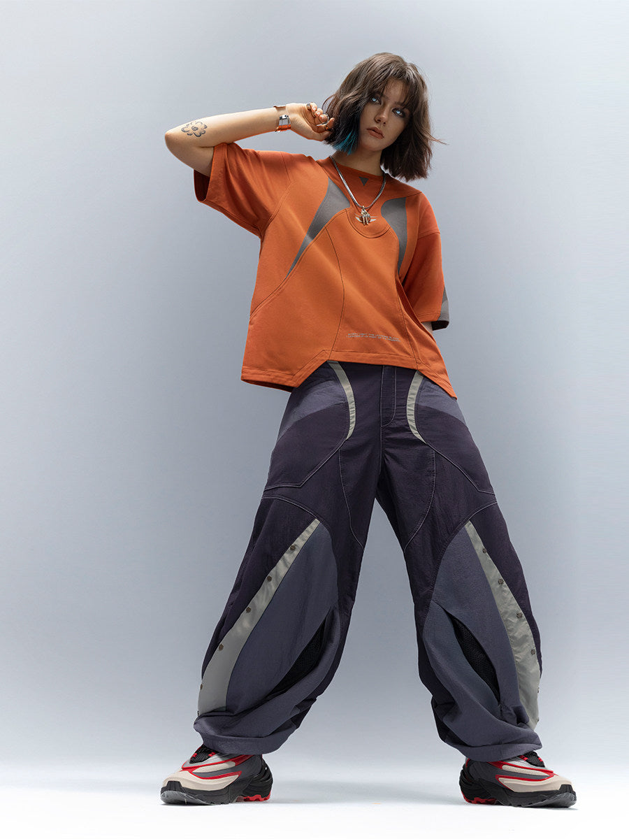 CBP-042-X｜Cyberpunk Techwear Set Top / Bottom