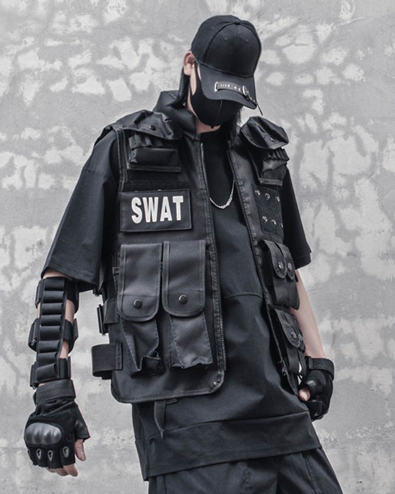 Tactical Multi-Pocket Cargo Vest