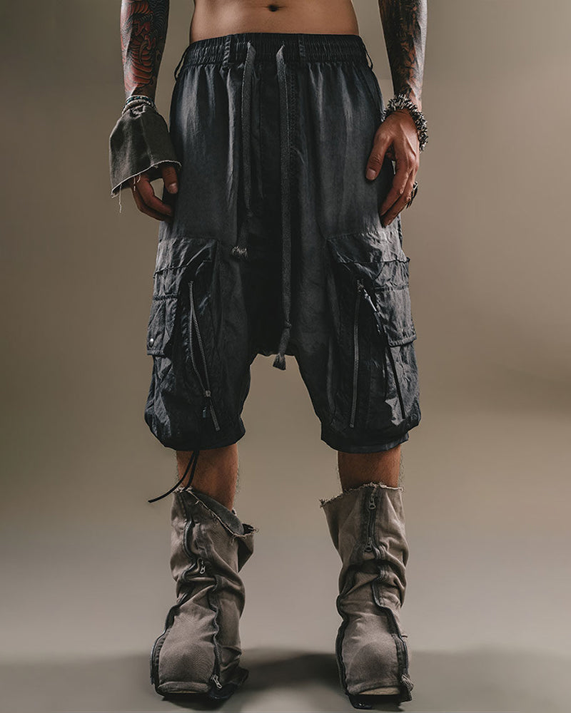 Wasteland Tech Cargo Washed Shorts