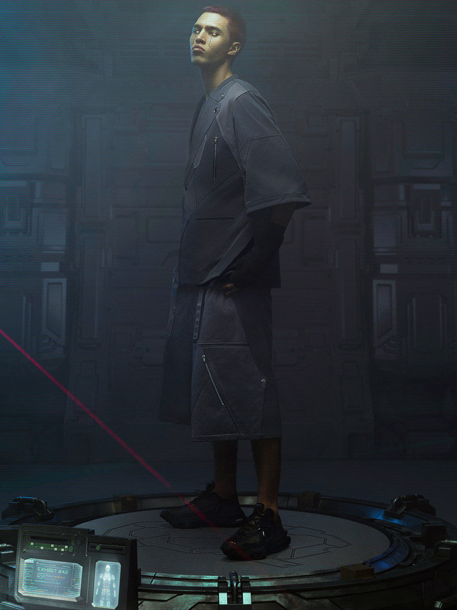 CBP-008-X｜Cyberpunk Techwear Set Top / Bottom