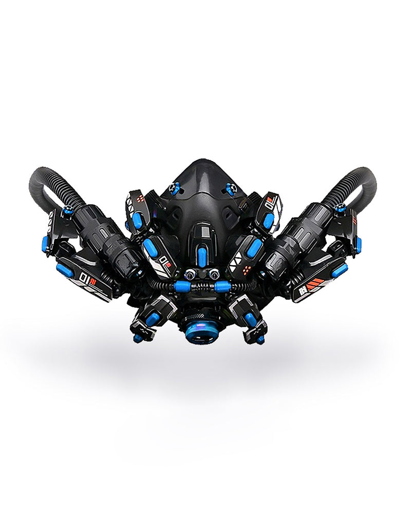 Futuristic Cyberpunk Half Face Mask