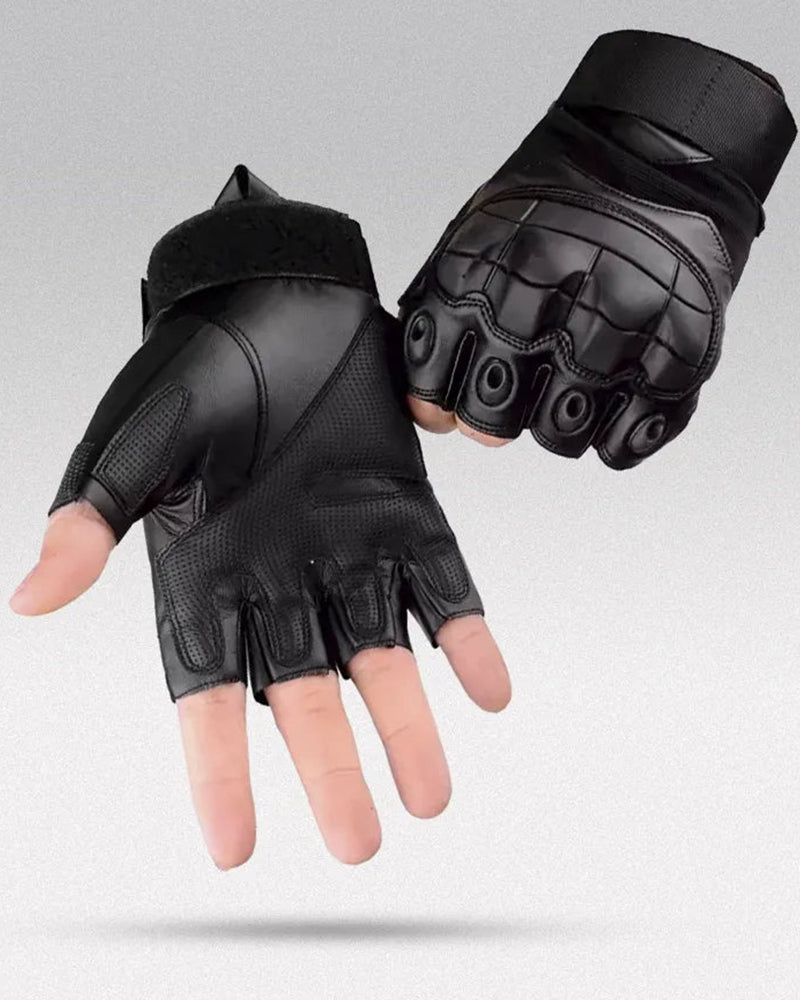Techwear Fingerless Tactical Gloves