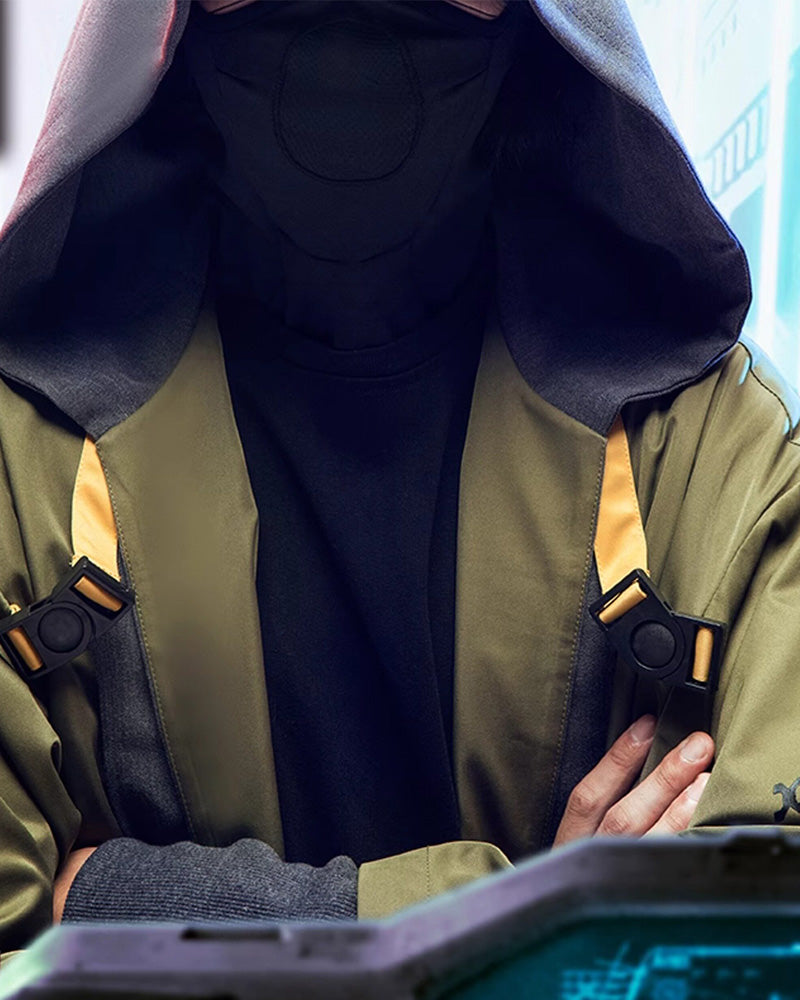 Cyberpunk Assassin Ninja Scarf And Mask