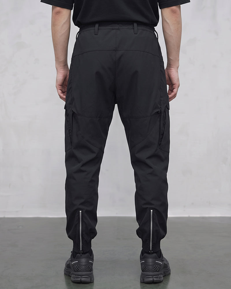 Multi-Pocket Zip Techwear Pants