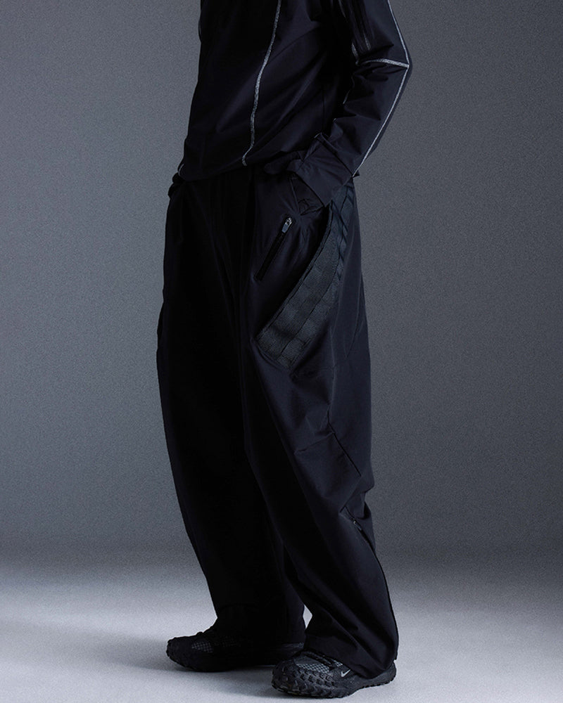 Molle-System Crinkled Water-Repellent Tactical Carrot Pants