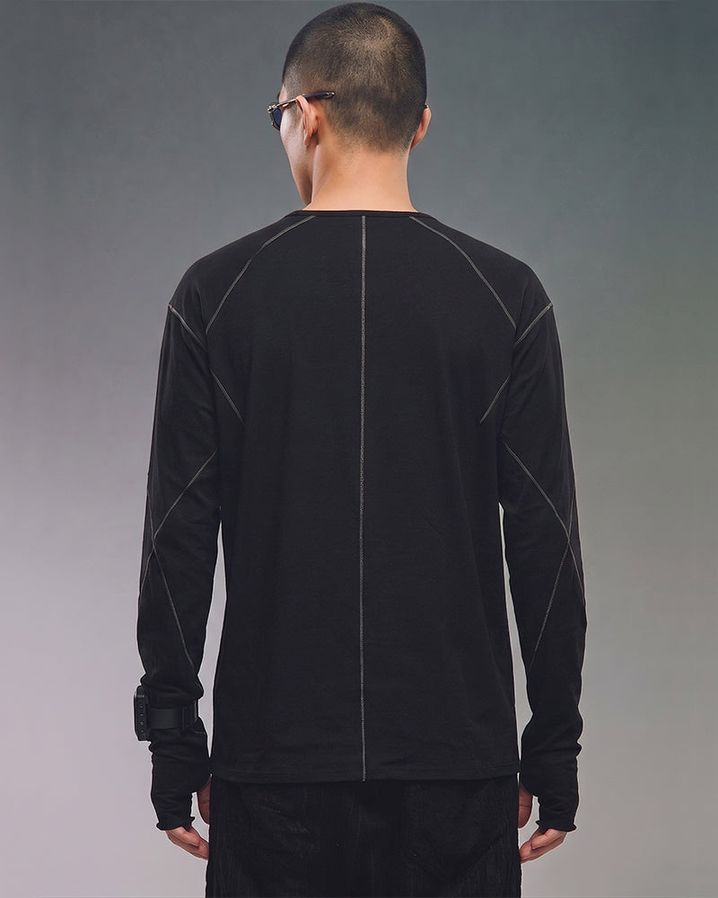 Wasteland Thumbhole Long Sleeve T‑Shirt