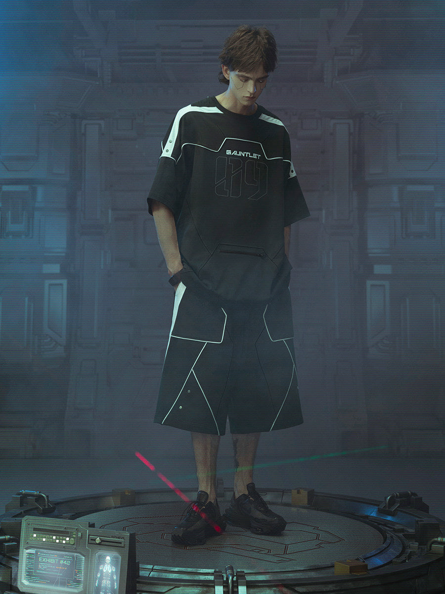CBP-018-X｜Cyberpunk Techwear Set Top / Bottom