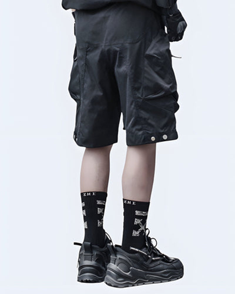 Darkwear Zipper Shorts